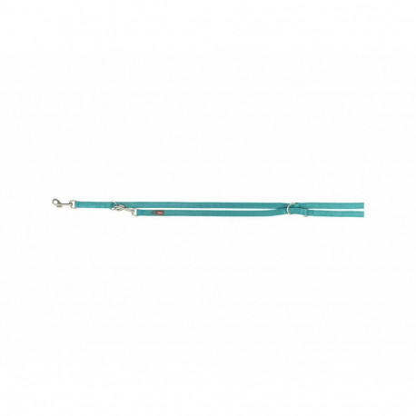 Adjustable dog leash Trixie Premium Light Blue