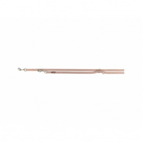 Adjustable dog leash Trixie Premium Blush
