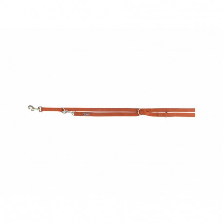 Adjustable dog leash Trixie Premium Orange M/L