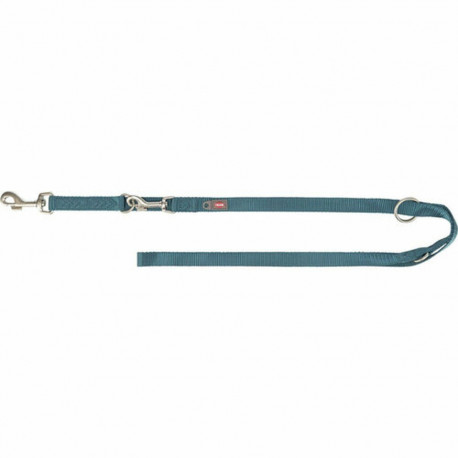 Adjustable dog leash Trixie Premium Blue XS/S
