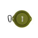 Folding Pet Bowl Gloria Green Silicone Aluminium 550 ml