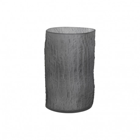 Vase Home ESPRIT Grey Crystal Modern 13 x 13 x 21 cm