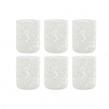 Glāžu komplekts Home ESPRIT Stikls Vintage 320 ml (6 gb.)