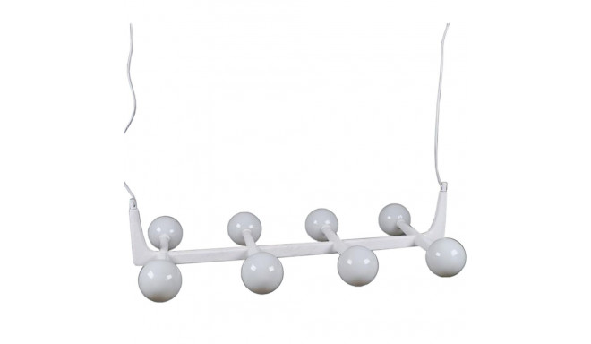 Laevalgusti Home ESPRIT Valge Metall Kristall 110 x 45 x 23 cm