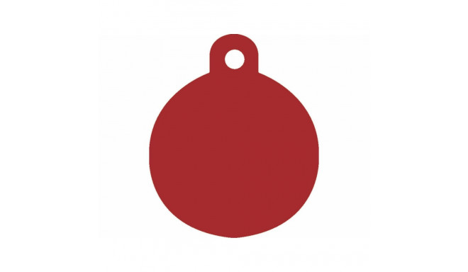 Identification plate Imarc Circle Red