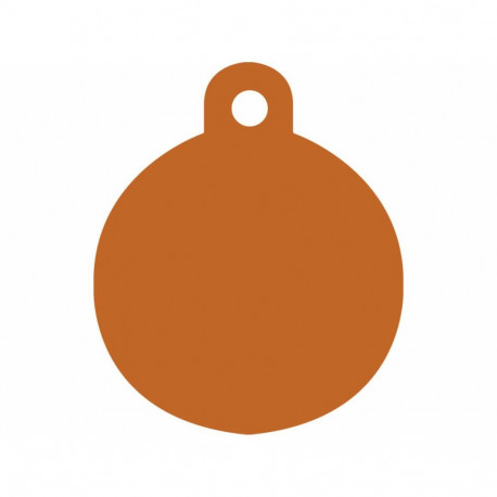 Identification plate Imarc Circle Orange