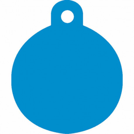 Identification plate for collar Imarc Circle Blue