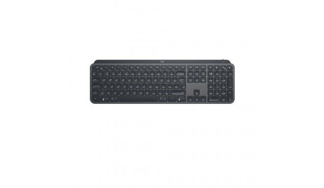 Klaviatuur Logitech MX KEYS Grafiithall Hispaaniakeelne Qwerty