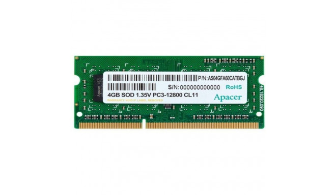 RAM Memory Apacer DV.04G2K.KAM 4 GB 1600 mHz CL11