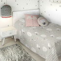 Bedspread (quilt) Haciendo el Indio Cats and Ballons