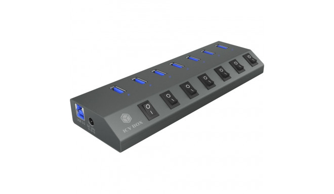 Raidsonic ICYBOX IB-HUB1701-C3 7-port hub