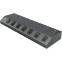 Raidsonic ICYBOX IB-HUB1701-C3 7-port hub