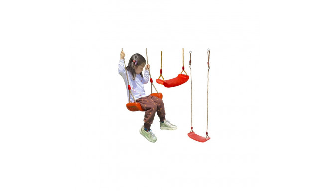plastikust kiik - punane 23555