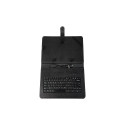 78-073# universaalne 10"-10,5" tahvelarvuti ümbris klaviatuuriga micro