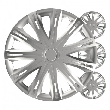 autokilbid 4tk komplekt spark hõbedased 17" color box