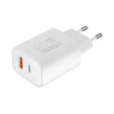 Kruger&Matz GaN dual USB laadija Power Delivery ja Quick Charge funktsiooniga