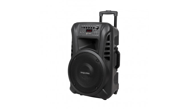 Aktywna kolumna głośnikowa (z 2 mikrofonami bezprzewodowymi UHF, SD, Bluetooth, FM, USB) 40 Watt