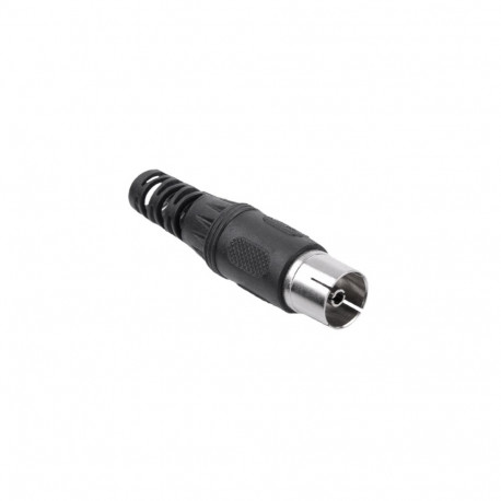 Cabletech TV-antennipesa kaablile, pikk, must (50tk.)