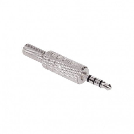 Wtyk Jack 3.5 metalowy czteropolowy (10 tk.)