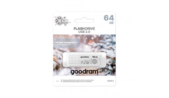 Pendrive Goodram USB 2.0 64GB edycja zimowa