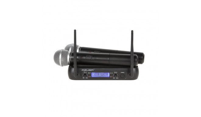 Mikrofon VHF 2 kanały WR-358LD (2 x mik. do ręki)