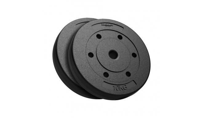 Rebel Active bituumenist raskuste komplekt 2x10 kg, ava 31 mm