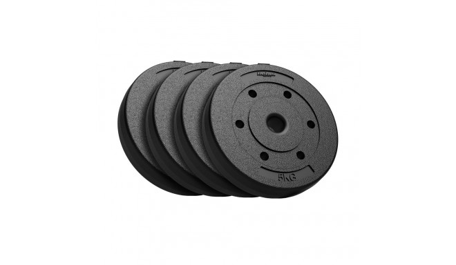 Obciążenie bitumiczne zestaw 4x5kg, otwór 31mm, REBEL ACTIVE