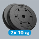 Rebel Active bituumenist raskuste komplekt 2x10 kg, ava 31 mm