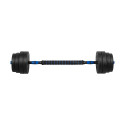 Reguleeritavad bituumenhantlid ühenduslüliga 2x15kg REBEL ACTIVE