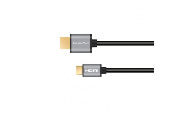 HDMI - mini HDMI kaabel 1.8m Kruger&Matz Basic