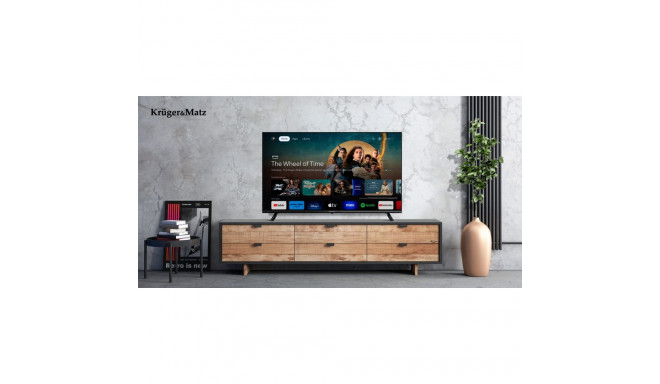 Kruger&Matz 50" UHD Google TV teler DVB-T2/T/C H.265 HEVC