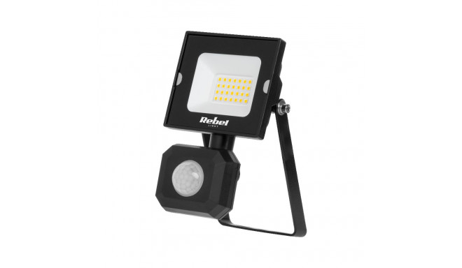 Reflektor Led 20W z sensorem zmierzchu i ruchu , 6500K, 230V