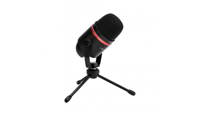 Mikrofon USB Kruger&Matz Warrior GV-200 gaming/vlogimiseks