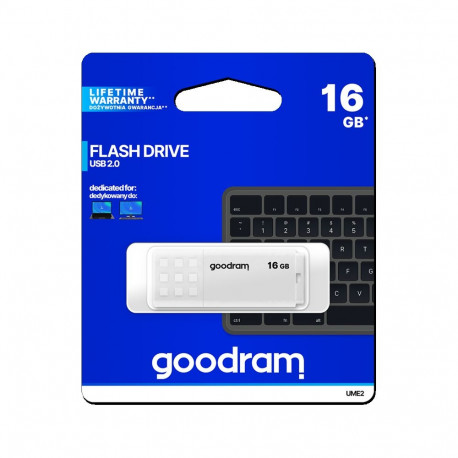 Pendrive Goodram USB 2.0 16GB biały