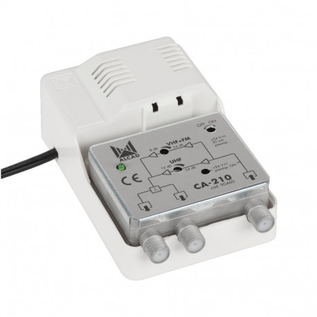 Wzmacniacz antenowy szerokopasmowy 24V CA-210 ALCAD