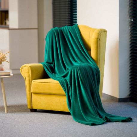 TEESA roheline fliistekk 200x220 cm