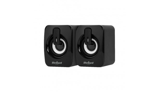 Głośniki komputerowe 2.0 Rebel CS-15