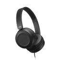JVC HAS-31 BE juhtmega kõrvaklapid koos puldi ja mikrofoniga mustad