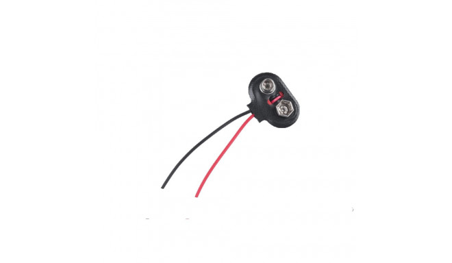 Złącze zatrzask baterii T 9 V Cabletech (50 tk.)