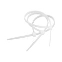 Kaablikinnitus 3,6 mm/20 cm valge Cabletech 100tk. Kaablikinnitus 3,6 mm/20 cm valge Cabletech 100tk.