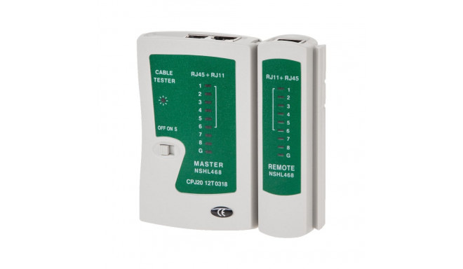 Tester kaabli RJ45, RJ11, RJ12