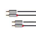 Kaabel 2RCA-2RCA 5m Kruger&Matz Basic