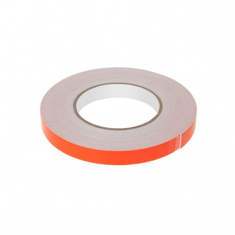 REBEL kahepoolne vahtteip (1 mm x 15 mm x 10 m) valge