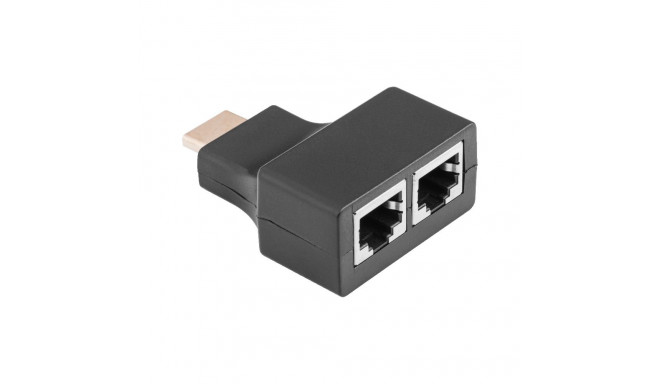 HDMI/2xRJ45 30 m pikendusadapter