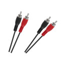 Kabel 2 x RCA - 2 x RCA 1,8m