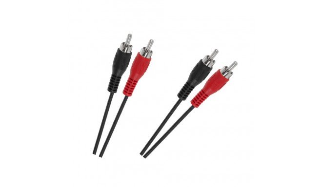 Kaabel 2 x RCA - 2 x RCA 1,2m