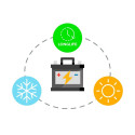 Geelakumulaator VIPOW 6V 3.3Ah