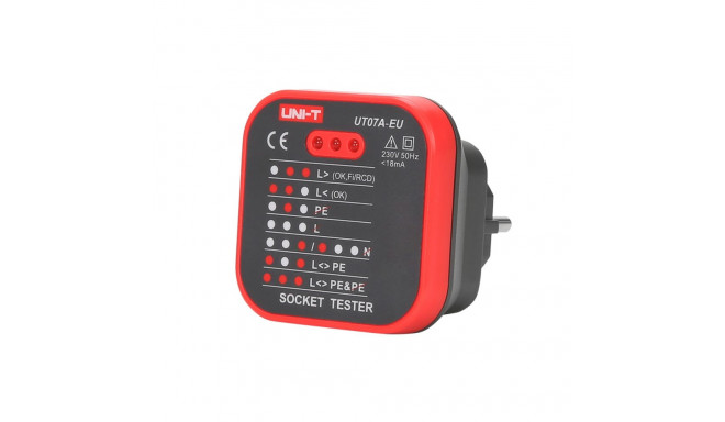 Tester gniazd sieciowych Uni-T UT07A-EU