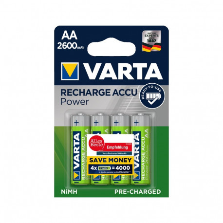 Aku VARTA AA 2600mAh 4tk./bl.
