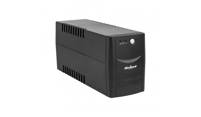 Varutoiteallikas UPS REBEL mudel Micropower 600 (offline, 600VA / 360W, 230 V, 50Hz)